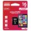 Карта памяти Goodram microSDHC 16GB Class 10 UHS I + adapter