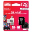 Карта памяти Goodram microSDXC 128GB Class 10 UHS I All in One +reader Карта памяти Goodram microSDXC 128GB Class 10 UHS I All in One +reader