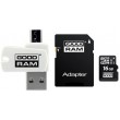 Карта памяти GOODRAM microSDHC 16GB Class 10 UHS I All in One + OTG reader