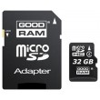 Карта памяти GOODRAM microSDHC 32GB Class 4 + adapter Карта памяти GOODRAM microSDHC 32GB Class 4 + adapter