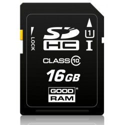 Карта памяти Goodram SDHC 16 GB Class 10 UHS-I (R60MB/s)