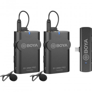Беспроводная микрофонная система Boya BY-WM4 Pro-K6 Беспроводная микрофонная система Boya BY-WM4 Pro-K6