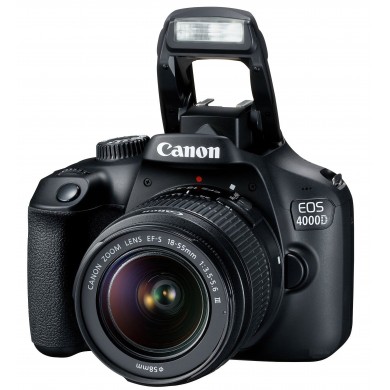 Фотокамера Canon EOS 4000D 18-55 DC III (KIT) (Black) – Купити