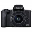 Canon EOS M50 Mark II + 15-45 мм f/3.5-6.3 IS STM (Black) Canon EOS M50 Mark II + 15-45 мм f/3.5-6.3 IS STM (Black)