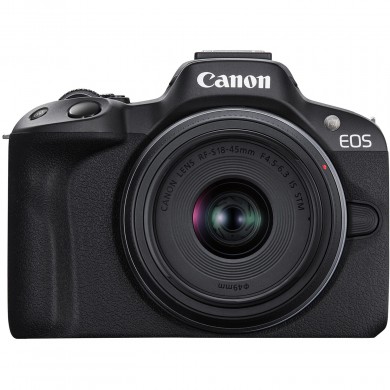 Canon EOS R50 + RF-S 18-45 IS STM (Black) Canon EOS R50 + RF-S 18-45 IS STM (Black)
