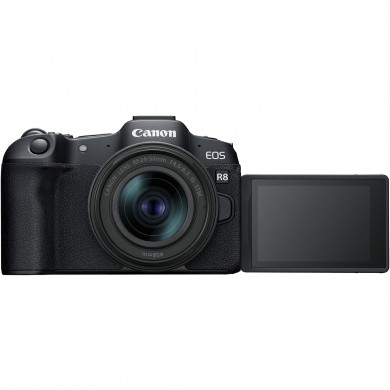 Canon EOS R8 + RF 24-50 f/4.5-6.3 IS STM – Купить беззеркальную