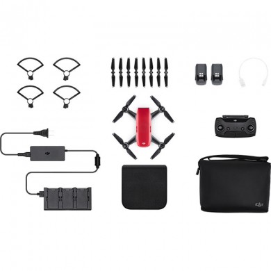Квадрокоптер DJI Spark (Lava Red) (Fly More Combo) Квадрокоптер DJI Spark (Lava Red) (Fly More Combo)