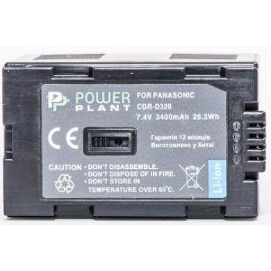 Аккумулятор PowerPlant Panasonic D320, D28S Аккумулятор PowerPlant Panasonic D320, D28S