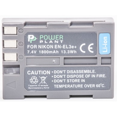 Аккумулятор PowerPlant Nikon EN-EL3e Аккумулятор PowerPlant Nikon EN-EL3e