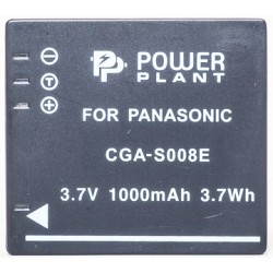 Аккумулятор PowerPlant Panasonic CGA-S008, DB-70, DMW-BCE10
