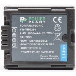 Аккумулятор PowerPlant Panasonic VW-VBG260 Chip