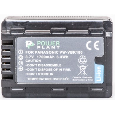 Аккумулятор PowerPlant Panasonic VW-VBK180