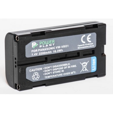 Аккумулятор PowerPlant Panasonic VW-VBD1, BN-V812 Аккумулятор PowerPlant Panasonic VW-VBD1, BN-V812