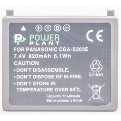 Аккумулятор PowerPlant Panasonic VW-VBE10, CGA-S303