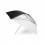 Зонтик 2в1 Falcon Eyes URN-48TSB1 Black/Silver/Translacent 48" (122 см.)