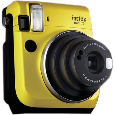 Камера моментальной печати Fuji INSTAX MINI 70 Yellow EX D Камера моментальной печати Fuji INSTAX MINI 70 Yellow EX D