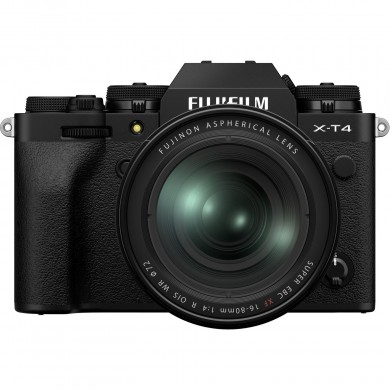Fujifilm X-T4 + XF 16-80mm f/4.0 R (Black) Fujifilm X-T4 + XF 16-80mm f/4.0 R (Black)