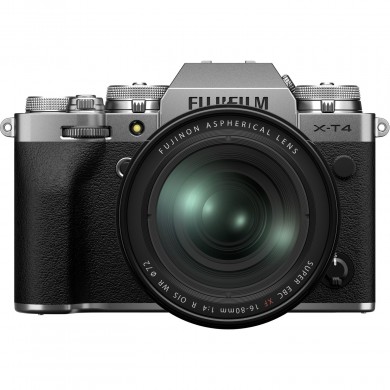Fujifilm X-T4 + XF 16-80mm f/4.0 R (Silver) Fujifilm X-T4 + XF 16-80mm f/4.0 R (Silver)