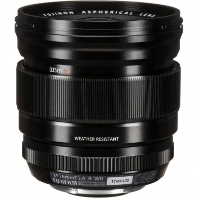 Объектив Fujifilm XF 16 mm f/1.4 R WR Объектив Fujifilm XF 16 mm f/1.4 R WR