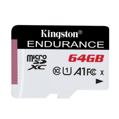 Карта пам'яті Kingston microSDXC 64GB Class 10 UHS-I R90/W45MB/s High Endurance