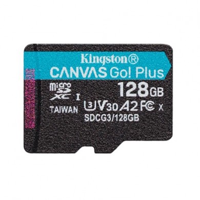 Карта памяти Kingston microSDXC 128GB Canvas Go Plus 170R A2 U3 V30