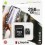 Карта памяти Kingston microSDXC 256GB Class 10 UHS-I R100MB/s + SD адаптер