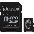 Карта памяти Kingston microSDXC 256GB Class 10 UHS-I R100MB/s + SD адаптер Карта памяти Kingston microSDXC 256GB Class 10 UHS-I R100MB/s + SD адаптер