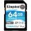 Карта пам'яті Kingston SD 64GB C10 UHS-I U3 R170/W70MB/s