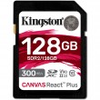 Карта памяти Kingston SD 128GB C10 UHS-II U3 R300/W260MB/s Карта памяти Kingston SD 128GB C10 UHS-II U3 R300/W260MB/s