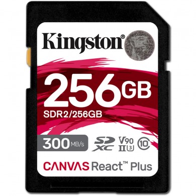 Карта памяти Kingston SD 256GB C10 UHS-II U3 R300/W260MB/s Карта памяти Kingston SD 256GB C10 UHS-II U3 R300/W260MB/s