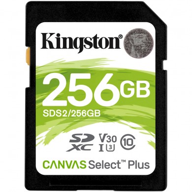 Карта памяти Kingston SD 256GB C10 UHS-I R100MB/s Карта памяти Kingston SD 256GB C10 UHS-I R100MB/s