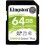 Карта памяти Kingston SD 64GB C10 UHS-I R100MB/s
