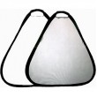 Отражатель треугольный Mircopro TR-052 silver-white 80см Отражатель треугольный Mircopro TR-052 silver-white 80см