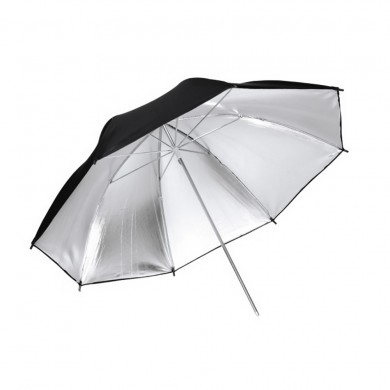 Зонтик Mircopro UB-003 80 см. (черный, серебристый) Зонтик Mircopro UB-003 80 см. (черный, серебристый)