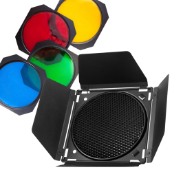 Набор Mircopro BD-200 (шторки, соты, цветные фильтры)