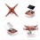 Наклейка PGYTECH Skin - M6 (PGY-P4PRO-M6) для DJI Phantom 4 Pro (4/Advanced/Pro V2.0)