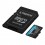 Карта памяти Kingston microSDXC 128GB Canvas Go Plus 200R A2 U3 V30 + SD адаптер