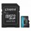 Карта памяти Kingston microSDXC 128GB Canvas Go Plus 200R A2 U3 V30 + SD адаптер
