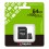 Карта памяти Kingston microSDXC 64GB C10 UHS-I A1 V10 R100MB/s + SD адаптер