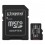 Карта памяти Kingston microSDXC 64GB C10 UHS-I A1 V10 R100MB/s + SD адаптер