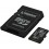 Карта памяти Kingston microSDXC 128GB C10 UHS-I A1 V10 R150MB/s + SD адаптер