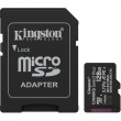 Карта памяти Kingston microSDXC 128GB C10 UHS-I A1 V10 R150MB/s + SD адаптер Карта памяти Kingston microSDXC 128GB C10 UHS-I A1 V10 R150MB/s + SD адаптер