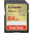 Карта памяти Sandisk SD 64GB C10 UHS-I U3 R170/W80MB/s Extreme V30 Карта памяти Sandisk SD 64GB C10 UHS-I U3 R170/W80MB/s Extreme V30