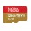 Карта памяти SanDisk microSD 128GB C10 UHS-I U3 R190/W90MB/s Extreme V30 + SD адаптер
