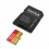 Карта памяти SanDisk microSD 128GB C10 UHS-I U3 R190/W90MB/s Extreme V30 + SD адаптер