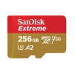 Карта памяти SanDisk microSD 256GB C10 UHS-I U3 R190/W130MB/s Extreme V30 Карта памяти SanDisk microSD 256GB C10 UHS-I U3 R190/W130MB/s Extreme V30