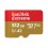 Карта памяти SanDisk microSD 512GB C10 UHS-I U3 R190/W130MB/s Extreme V30