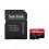 Карта памяти SanDisk microSD 64GB C10 UHS-I U3 R200/W90MB/s Extreme Pro V30 + SD адаптер