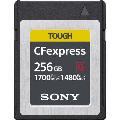 Карта памяти Sony CFexpress Type B 256GB R1700/W1480MB/s Tough Карта памяти Sony CFexpress Type B 256GB R1700/W1480MB/s Tough