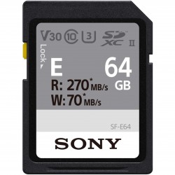 Карта памяти Sony SDXC 64GB C10 UHS-II U3 V30 R270/W70MB/s Entry
